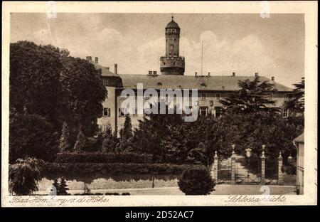 Bad Homburg von der Höhe, Partie am Schloss, Park | usage worldwide Stock Photo