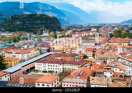 The Church of Santa Maria Maggiore is an important place of worship in the Trento city in Trentino Alto Adige Sudtirol in Italy Stock Photo