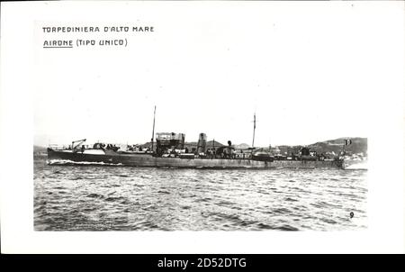 Italienisches Kriegsschiff, Torpediniera d'Alto Mare, Airone, Tipo Unico | usage worldwide