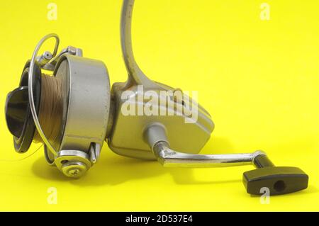 Antique fishing reel hi-res stock photography and images - Alamy
