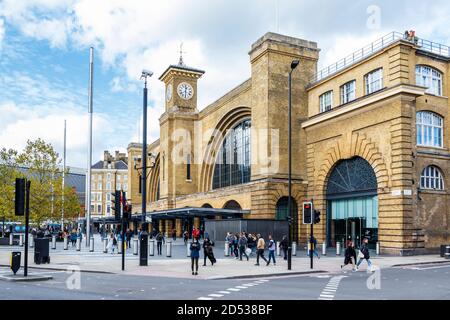 King's Cross station, London, UK Stock Photo