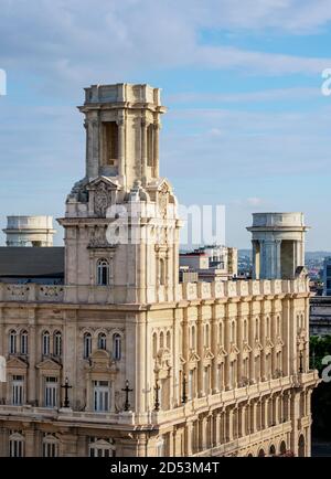 National Museum of Fine Arts, elevated view, Havana, La Habana Province, Cuba Stock Photo