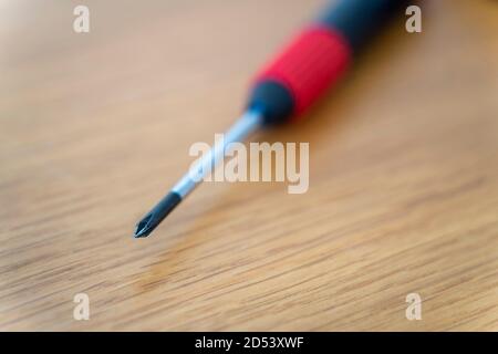Macro shop of a Philips screwdriver Stock Photo