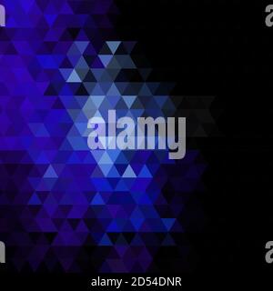 Abstract geometric background. Modern overlapping blue triangles Stock Vector
