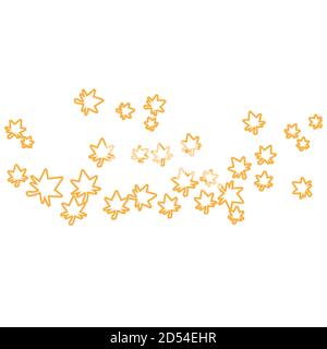 Autumn seamless background wallpeper vector illustration Stock Vector