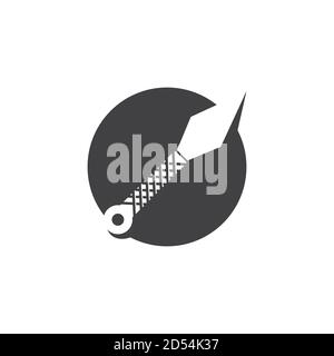 ninja weapons vector logo and symbol Stock Vector