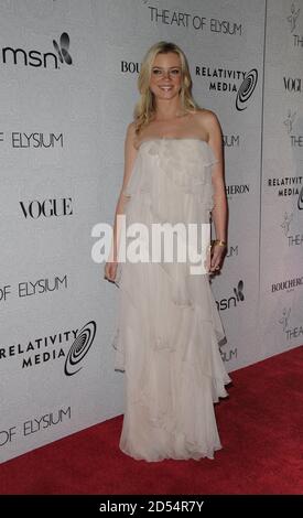 Amy Smart at 3rd Annual Art of Elysium 'Heaven' Charity Gala in Beverly Hills, Los Angeles, California, USA, 01/16/ 2010 Stock Photo