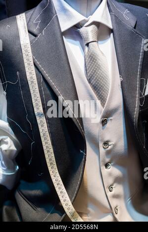 Ceremony handmade Suit technique Stock Photo