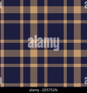 Glen Plaid textured seamless pattern suitable for fashion textiles and graphics Stock Vector