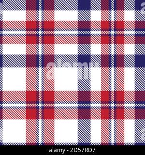 Glen Plaid textured seamless pattern suitable for fashion textiles and graphics Stock Vector