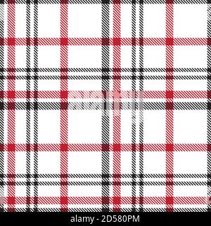 Glen Plaid textured seamless pattern suitable for fashion textiles and graphics Stock Vector