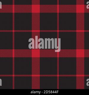 Glen Plaid textured seamless pattern suitable for fashion textiles and graphics Stock Vector
