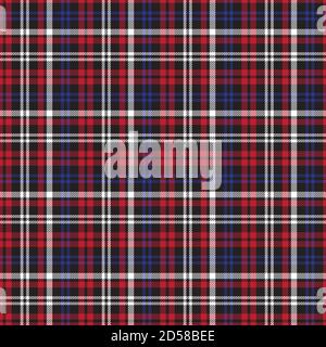 Glen Plaid textured seamless pattern suitable for fashion textiles and graphics Stock Vector