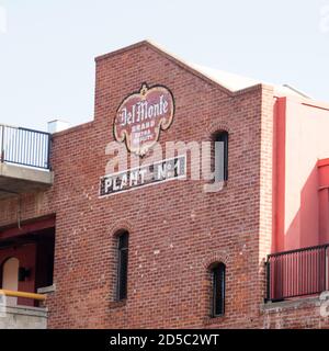 San Francisco, CA/USA - 2/1/2020: City of San Francisco, Fishermans Wharf, The Cannery at Del Monte Square Stock Photo