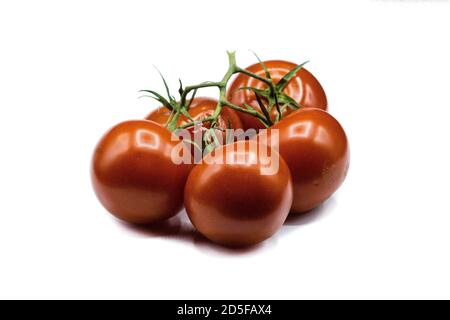 Tomatoes isolated on white background Stock Photo
