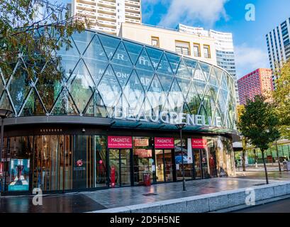 Beaugrenelle shopping mall in Paris, France Stock Photo