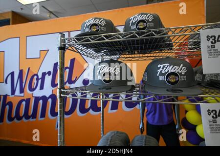 El Segundo, United States. 12th Oct, 2020. Merchandise at a Dick's Sporting  Goods store after the Los Angeles Lakers fans celebrate their victory in  the 2020 NBA Finals, Monday, Oct. 12, 2020