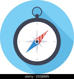 https://l450v.alamy.com/450v/2d5j8mn/compass-icon-modern-minimal-flat-design-style-vector-illustration-with-long-shadow-2d5j8mn.jpg