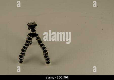 Mini table flexible tripod Stock Photo