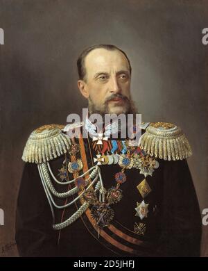 Shilder Nicolai - Grand Duke Nikolai Nikolaevich the Elder of Russia Field Marshal of the Russian Empire - Russian School - 19th  Century Stock Photo