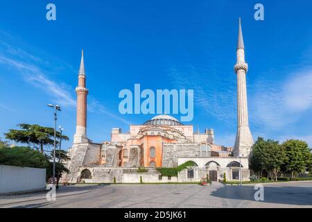 Hagia Sophia in Istanbul, Turkey Stock Photo