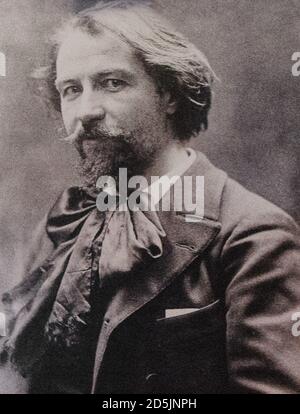 Gustave Charpentier (1860-1956) was a French composer. Stock Photo