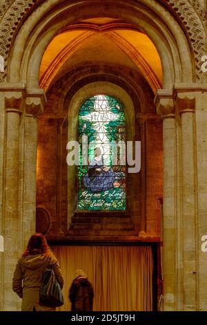 The Calling Window', Romsey Abbey, Hampshire – Florence