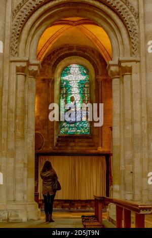 The Calling Window', Romsey Abbey, Hampshire – Florence