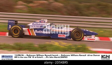 Rothmans williams renault launch hi-res stock photography and