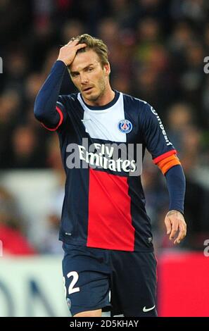 David Beckham, Paris Saint Germain Stock Photo