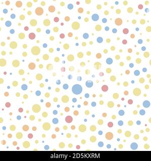 Seamless Vector Background With Shapes Stock Vector