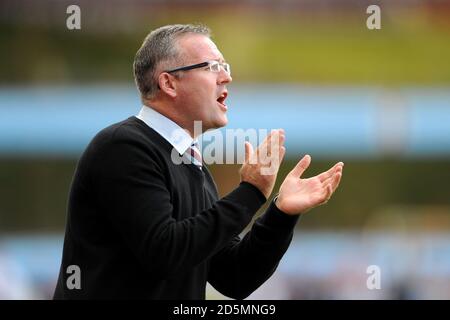 FILE PHOTO: Paul Lambert has become the manager of Blackburn Rovers.  Paul Lambert, Aston Villa manager ... Soccer - Barclays Premier League - Aston Villa v Liverpool - Villa Park ... 24-08-2013 ... Birmingham ... UK ... Photo credit should read: Joe Giddens/EMPICS Sport. Unique Reference No. 17421727 ...  Stock Photo