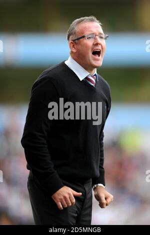 FILE PHOTO: Paul Lambert has become the manager of Blackburn Rovers.  Paul Lambert, Aston Villa manager  ... Soccer - Barclays Premier League - Aston Villa v Liverpool - Villa Park ... 24-08-2013 ... Birmingham ... UK ... Photo credit should read: Joe Giddens/EMPICS Sport. Unique Reference No. 17421742 ...  Stock Photo