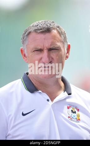 Coventry City's Manager Tony Mowbray.   Stock Photo