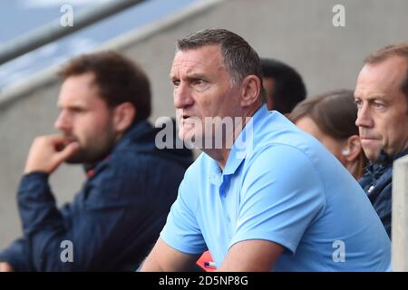 Coventry City manager Tony Mowbray Stock Photo