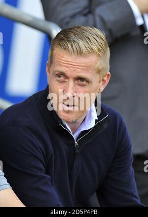 Leeds United's manager Gary Monk. Stock Photo