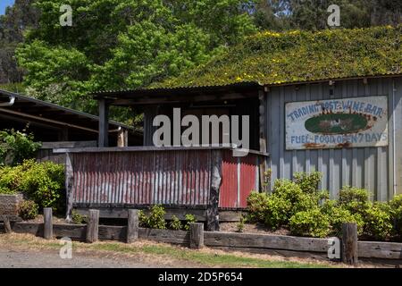 Great Northern Trading Post Laguna, also known as the Laguna Wine Bar a locality in the city of Cessnock, in the Hunter Region of New South Wales, Aus Stock Photo