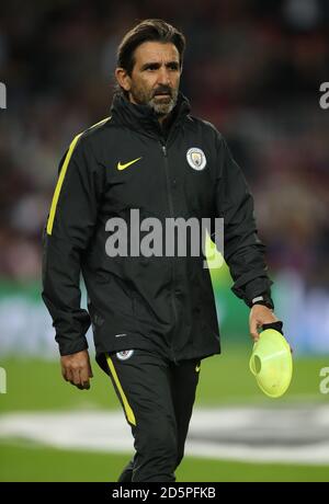 Manchester City fitness coach Lorenzo Buenaventura Stock Photo