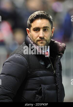 Bristol City head coach Lee Johnson Stock Photo