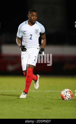 England Under 18's Japhet Tanganga Stock Photo