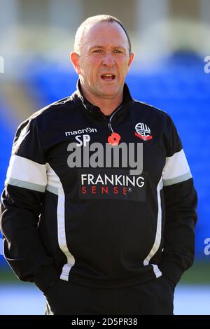 Bolton Wanderers First Team Assistant Manager Steve Parkin Stock Photo