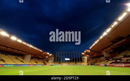 General View of Louis II Stadium during Ligue 1 McDonald's match ...