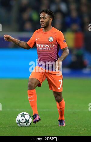 Manchester City's Ilkay Gundogan during the Champions League match  Stock Photo
