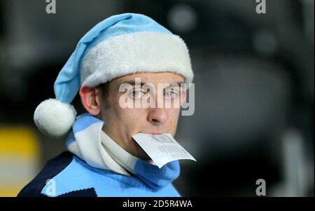 man city christmas hat