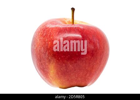 Fresh Royal Gala apple isolated on white background Stock Photo