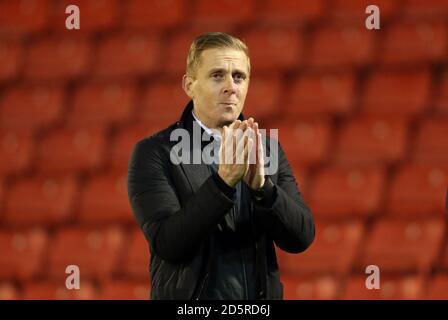 Leeds United's manager Gary Monk Stock Photo