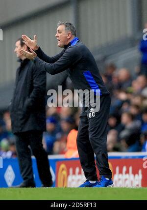 Blackburn Rovers' manager Owen Coyle. Stock Photo