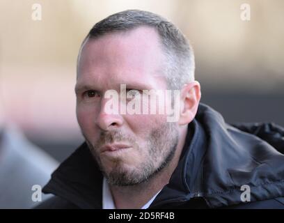 Oxford United manager Michael Appleton Stock Photo