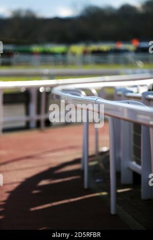 A general view of Cheltenham Racecourse during Festival Trials Day Stock Photo