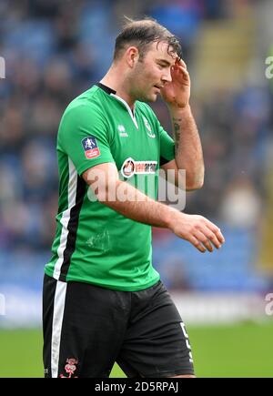 Lincoln City's Matt Rhead Stock Photo - Alamy